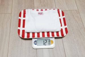 BVDのGOLDのVネック半袖Mサイズの重量